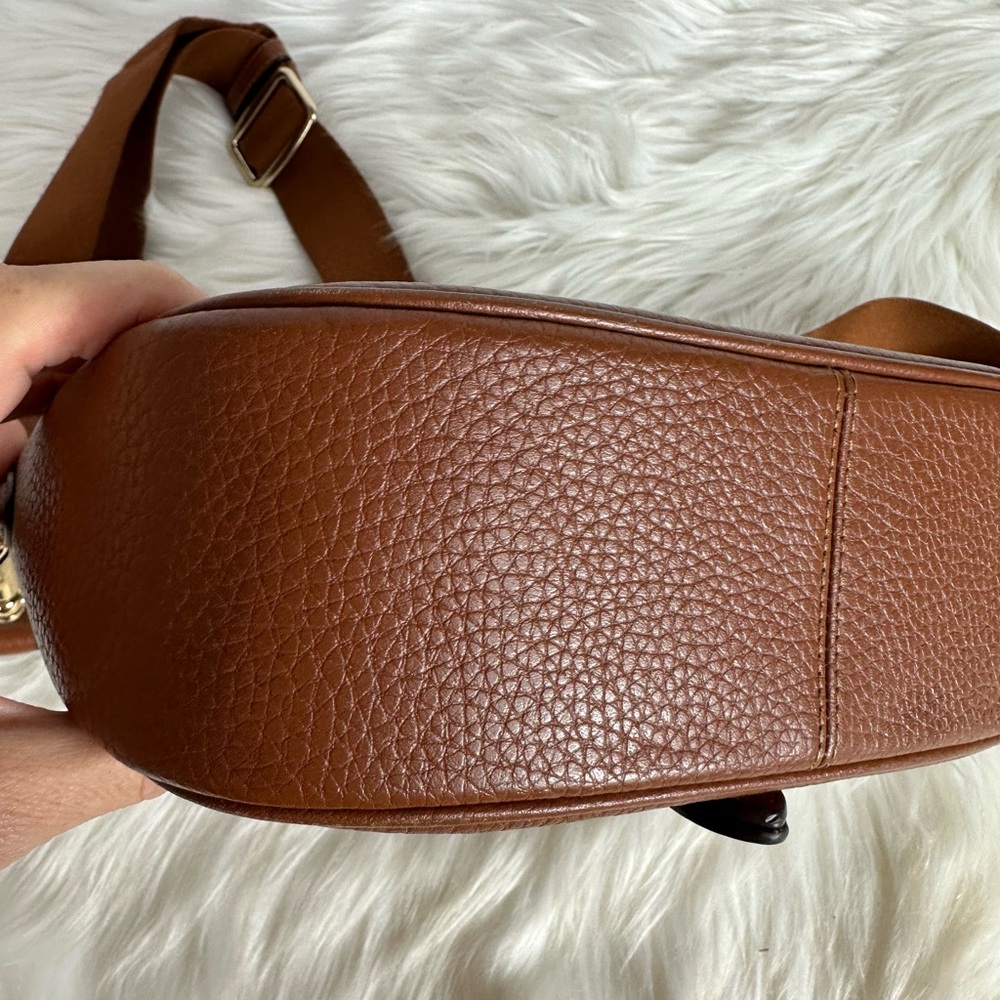Coach Tan Leather Crossbody Bag - Picture 7 of 14